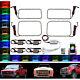 08-10 Ford F-250 Multi-color Changing Led Rgb Headlight Halo Rings Bluetooth Set