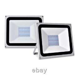100W LED Flood Light RGB Colour Changing Floodlight Outdoor Security Garden Lamp