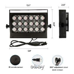 100W RGB LED Flood Light Outdoor Color Changing Floodlight Garden Security Lamp