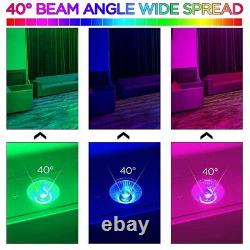 10X 96W LED Wall Washer Light 43'' RGB Color Changing Wall Washer Bar Lighting