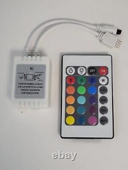 12V RGB Color Changing IP20 LED Tape Light Pro Series 16.4ft FAT12-2.2-RGB-20-EP