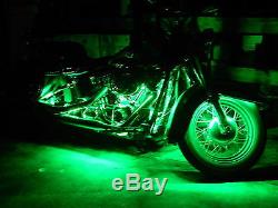 12pc 18 Color Change Led Street Glide Motorcycle Led Neon Strip Lighting Kit