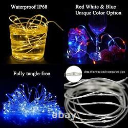 132ft Led Rope Lights Outdoor String Lights with 400 LEDs16 Colors Changing W