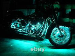 16pc 18 Color Changing Led American Ironhorse Motorcycle Led Strip Lighting Kit