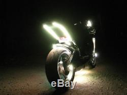 18 Color Change Led Ninja ZX6R Motorcycle 16pc Motorcycle Led Neon Light Kit