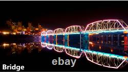 1-100m Flexible RGB Neon LED Strip 5050 Rope Tube Light Waterproof+Controller