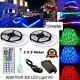 1-30m Led Strip 5050 Rgb Lights Colour Changing Tape Cabinet Kitchen Lighting Uk