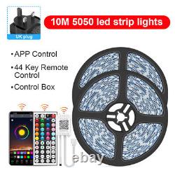 1/3/5/10M LED Strip Lights USB 5050 RGB Color Light Bluetooth APP Control o