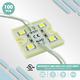20-100pcs Smd5050 Waterproof 3-4leds Module, 12v, Blue, Green, Red, Yellow, Rgb, White