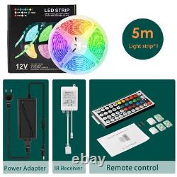 20m LED Strip Lights 5050 RGB IP65 Color Changing Decoration Bar TV Kitchen Yard