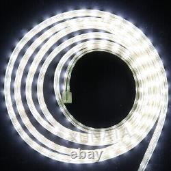 220V 240V LED Strip Lights Dimmable 5050 RGB Lamp Flex Rope Light Color Changing