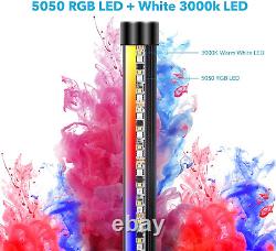 2 Pack RGB Led Corner Floor Light, Led Floor Lamp Color Changing Mood Light with