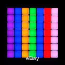 2x LEDJ Mood Bar Classic Retro LED Colour Changing Light Box DJ Effect Panel 1.6