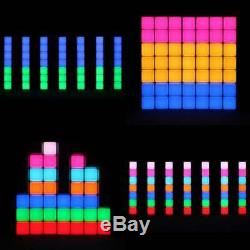 2x LEDJ RGB DJ Disco Stage Club Party LED Colour Changing free Standing Mood Bar