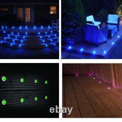 31mm Smart RGB/RGB+WW Colour Changing LED Deck Lights Kitchen/Garden Lighting UK