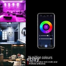 35W RGB GU10 LED Wifi Smart Light Bulbs CCT Color Changing App Control 240V Lamp