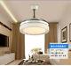 42 Led Ceiling Fan Light 4 Retractable Blades 3color Change Chandelier Lamp
