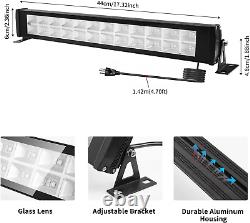 48W LED Stage Light Bars, Outdoor LED Black Light Bar Color Changing RGB Lights