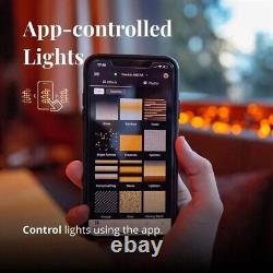 48m 600 App Controlled RGB LED Smart Christmas Lights from Twinkly