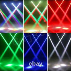 4PCS Colour Changing LED Pin Spot Light Beam Spotlight Mini for Stage KTV Party