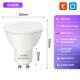 4x Led Gu10 E14 E27 Smart Light Bulbs Rgb Wifi Dimmable Spotlight Google/alexa