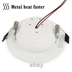 4-32X Color Changing RGB 5W LED Ceiling Light Recessed Panel Downlight Spot Lamp