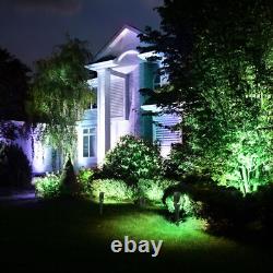 4 in 1 Landscape Lights Color Changing RGB LED Outdoor Waterproof Garden Pathway