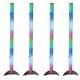 4 X Adj Led Color Tube Ii Rainbow Colour Changing Dj Disco Party Light Effect