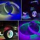 4x 15.5 Led Wheel Ring Lights Ip68 Changing Rgb+chasing Color Bluetooth Control