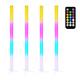 4x Equinox Pulse Tube Colour Changing Led Effect