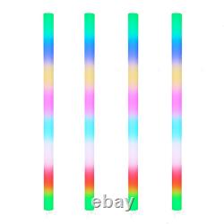 4x Equinox Pulse Tube LED Rainbow Colour Changing