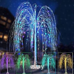 5Ft LED Weeping Willow Tree Fairy Light 18 Colors Changing Christmas Artificial