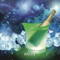 5L LED Lighted Ice Bucket 7 Color Changing Drinking Wine Champagne Buckets Party