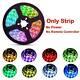 5m Led Strip Lights 12v 5050smd Rgbcw Rgb+cool White Remote Dimmable Tv Lighting