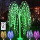 6ft Led Lighted Willow Tree St Patricks Decor Outdoor Color Changing Light Up