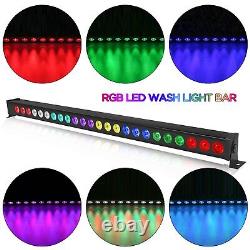 72W Wall Washer Light with Remote Color Changing Adjustable DJ Stage Disco Lights