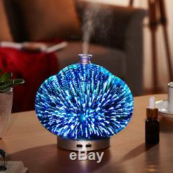 7-Color Changing Firework Essential Oil Aroma Diffuser LED Ultrasonic Humidifier