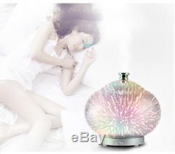 7-Color Changing Firework Essential Oil Aroma Diffuser LED Ultrasonic Humidifier