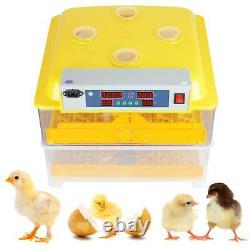 96 Digital Egg Incubator Temperature Control Hatcher Automatic Turning Chicken