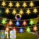 9m/15m 60/100led Twinkle Stars Fairy String Light Dimmable Dual Color Changeable
