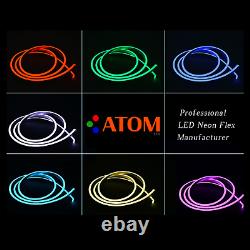 ATOM LED RGB Neon Flex Light 24V 16x16 IP67 Light Outdoor RGB Neon Flex UK Plug