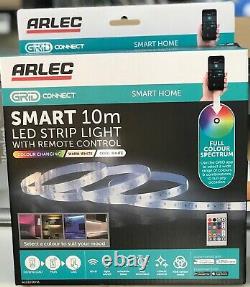 Arlec Grid Connect Smart LED White & Colour Changing Strip Ligh- AUSTRALIA BRAND
