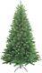 Artificial Fibre Optic Green Christmas Tree Pre-lit Color Changing Led Lights