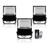 Auraglow Ip65 50w Outdoor Remote-controlled Rgbw Colour Changing Led Flood Light