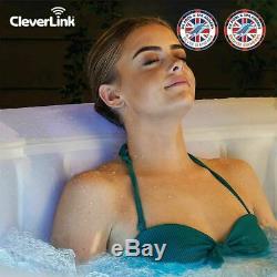 BRAND NEW CleverSpa Monte Carlo 6 Person Hot Tub LED LIGHTS like Lazy Z Spa