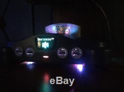 BUNDLEColor Changing LEDs Nintendo N64 & GameCube (includes Games/Controllers)