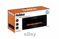 Beldray Porto LED Electric Colour Changing Wall Fire, 1500 W