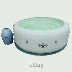 Bestway Lay-Z Paris AirJet Inflatable 4-6 Person LED Hot Tub Jacuzzi Spa BW54148