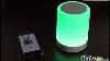 Bluetooth Touchlight Color Changing Led Speaker By Soundlogic Xt