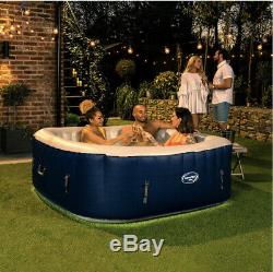 Brand New Clever Spa Belize 6 PersonHot Tub With Colour Change LED Lights